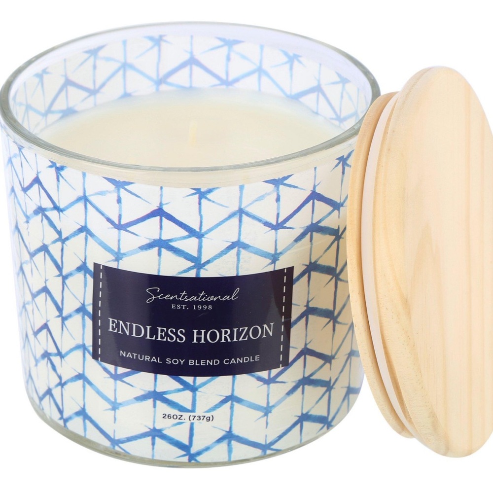Scentsational Endless Horizon Natural Soy Blend Candle 26 oz.
